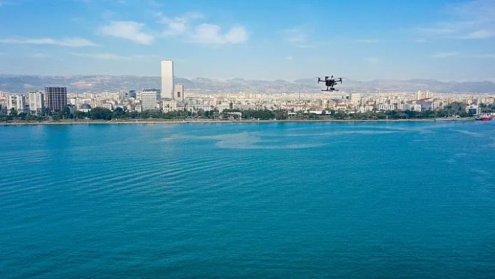 Büyükşehir, Temiz Akdeniz İçin Drone İle Denetim Yapıyor