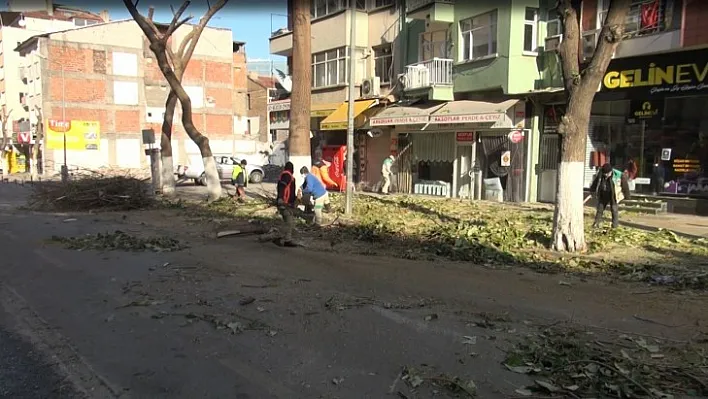 Cadde ve Sokaklarda Bakım Onarım Çalışmalarını Sürdürüyor