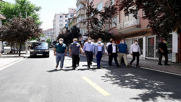 Cezmi Kartay Caddesinde Çalışmalar Tamamlandı