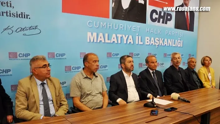 CHP'den 81 İlde Ortak Basın Açıklaması