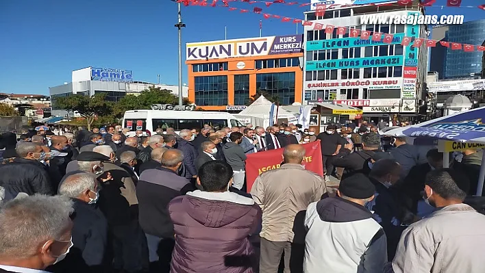 CHP İl Bşk. Kiraz' Asgari Ücretten Vergi ve Kesintilere Son Verilsin '