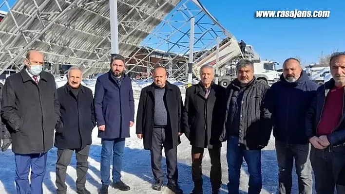 CHP'li Kiraz'dan esnafa geçmiş olsun ziyareti