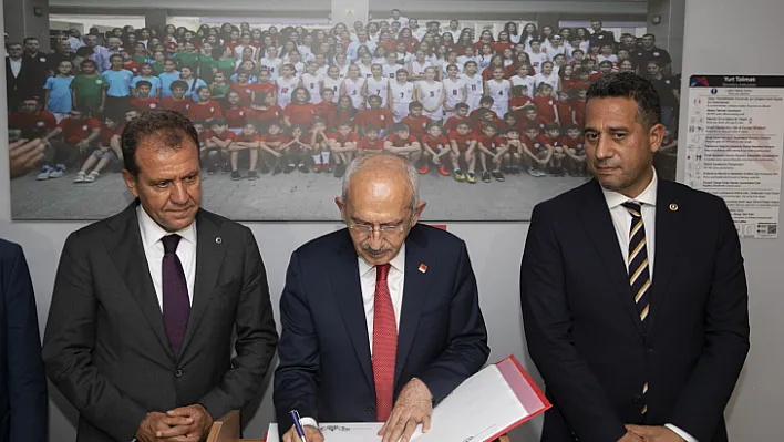 CHP Lideri Kemal Kılıçdaroğlu Mersin'de