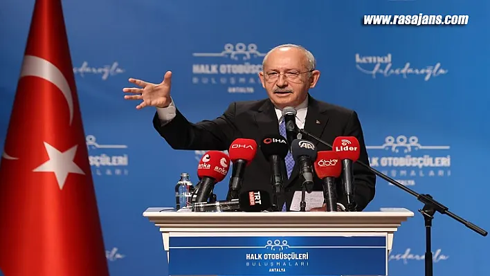 CHP Lideri Kılıçdaroğlu otobüsçü esnafının sorunlarını dinledi