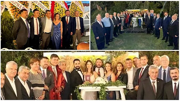 CHP'lileri İzmir'de Buluşturan Düğün