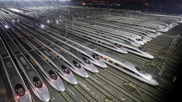 Çin, 2021'de demiryolu ağını 187 bin 900 kilometreye çıkaracak