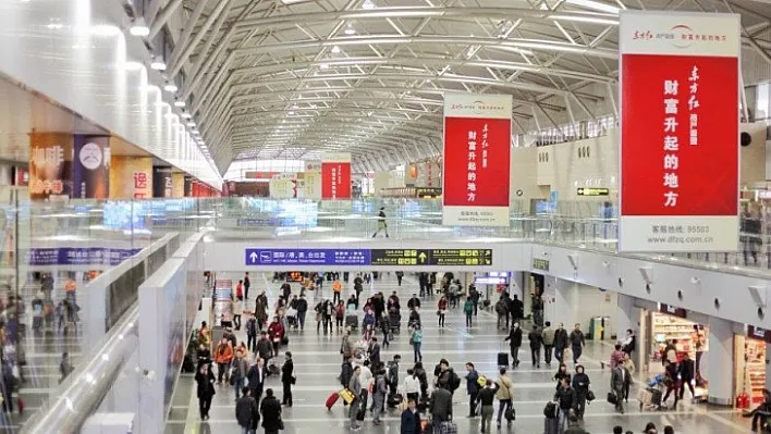 Çin'de 2020 yılında 418 milyon yolcu havayoluyla seyahat etti