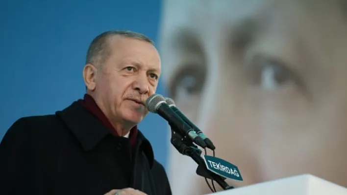 Cumhurbaşkanı Erdoğan, AK Parti Tekirdağ İl Kongresi'nde konuştu