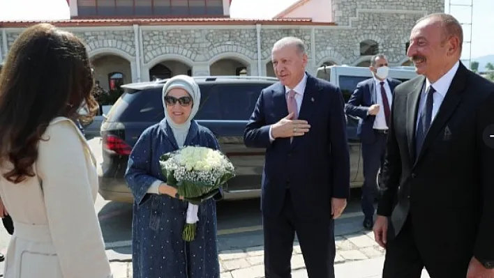 Cumhurbaşkanı Erdoğan Azerbaycan'da