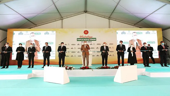 Cumhurbaşkanı Erdoğan'dan 1 Milyar 600 Milyonluk Açılış