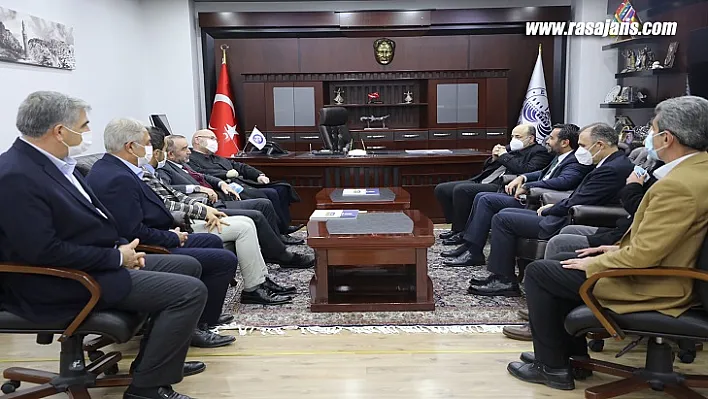 Cumhurbaşkanı Erdoğan'ın Başdanışmanlarından Başkan Şerifoğulları'na Ziyaret