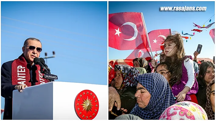 Cumhurbaşkanı Erdoğan Nurdağı'nda Afet Konutlarının Temelini Attı