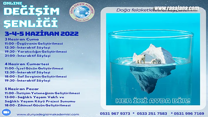 Değişim Şenliği İle Doğa Felaketlerini Önleyelim!
