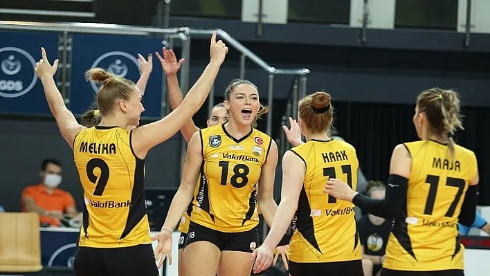 Derbide zafer VakıfBank'ın