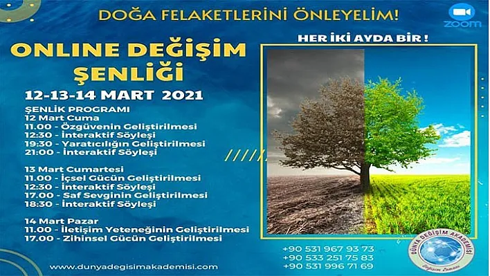 Doğa Felaketlerini Önleyebilecek Çalışma