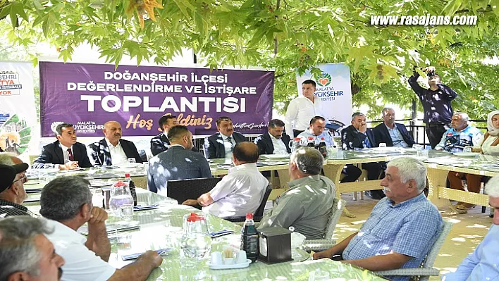 Doğanşehir İlçesi Değerlendirme ve İstişare Toplantısı