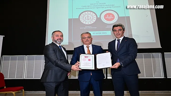 Eğitimde İş Birliği Protokolü İmzalandı