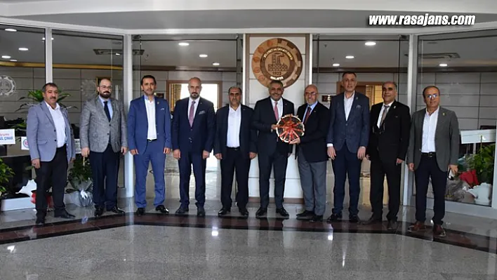 Elazığ TB'de Malatya TSO'ya hayırlı olsun ziyareti