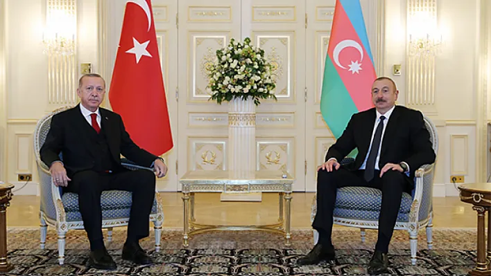 Erdoğan ve Aliyev imza törenine katıldı