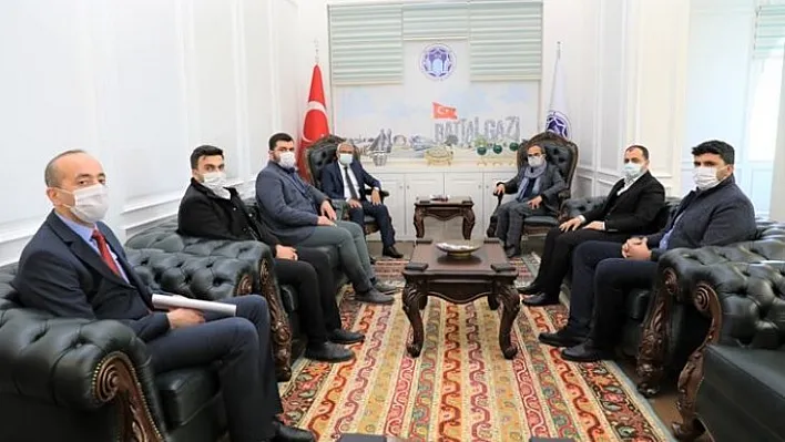 Eski Milletvekili Garip'ten Başkan Güder'e Ziyaret