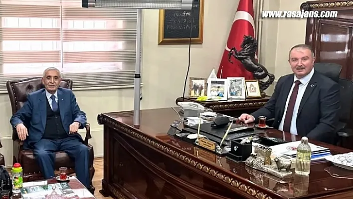 ESKKK Başkanı Evren'den TESKOMB Genel Merkezine Ziyaret