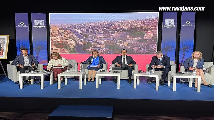 Fatma Şahin Ebrd'nin Fas'taki Toplantısında Yeşil Şehir Gaziantep'i Anlattı