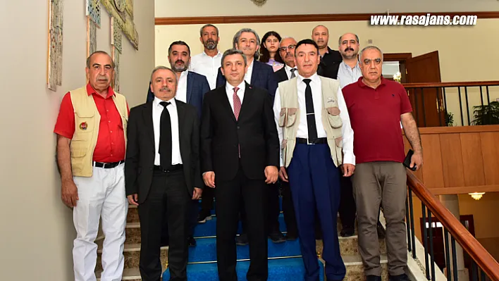 Gazeteciler Cemiyetinden Vali Şahin'e Ziyaret