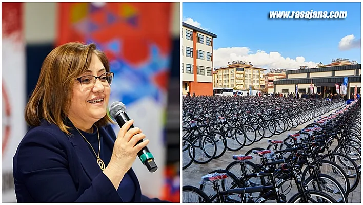 Gaziantep Büyükşehir'den 7 Okulun Öğretmenlerine Bisiklet Dağıtımı