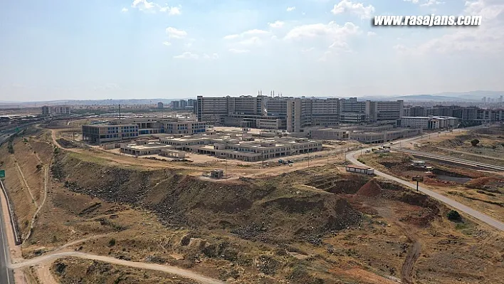 Gaziantep Şehir Hastanesi'nin İnşaatına Kalındığı Yerden Devam Ediliyor!