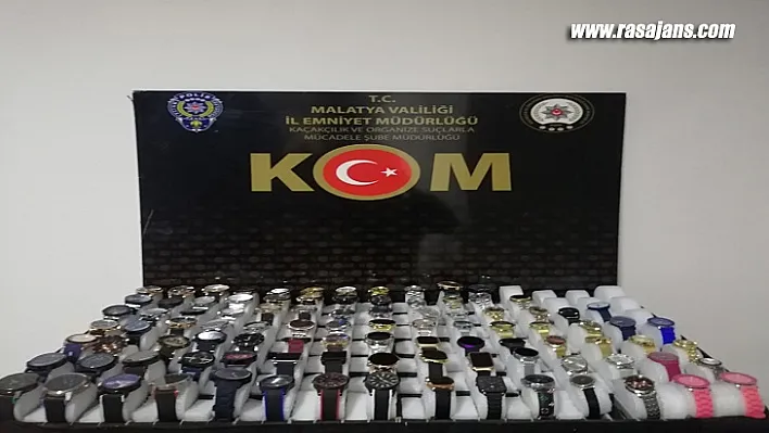 Gümrük Kaçağı Kol Saati Yakalandı