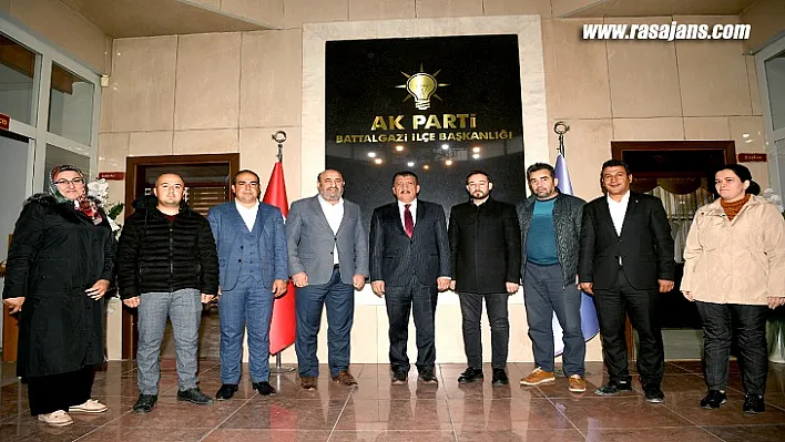 Gürkan'dan AK Parti Battalgazi İlçe Başkanlığına Ziyaret