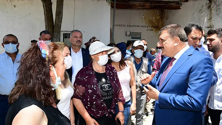 Gürkan'dan Başören mahallesine ziyaret