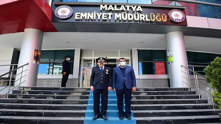 Gürkan'dan Emniyet Müdürü Dağdeviren'e ziyaret