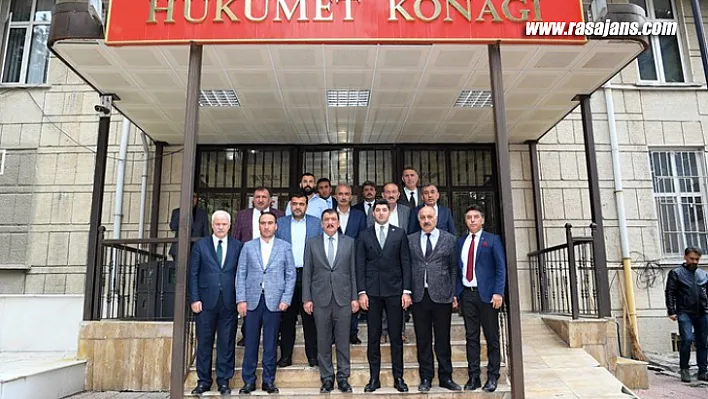 Gürkan, Doğanşehir İlçemize Hizmet Götürmek İçin Koordineli Bir Şekilde Çalışacağız