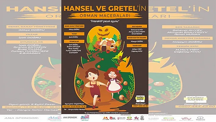 Hansel Ve Gretel Malatyalı Çocuklarla Buluşuyor!