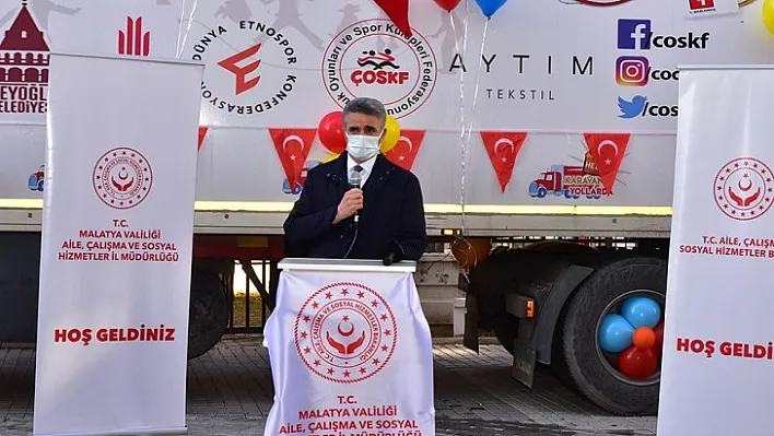 Hediye Karavanı Malatya'dan Başlayarak 14 İlde Çocukları Sevindirecek