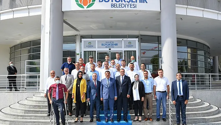 Hizmet-İş Sendikası'ndan Başkan Gürkan'a Ziyaret