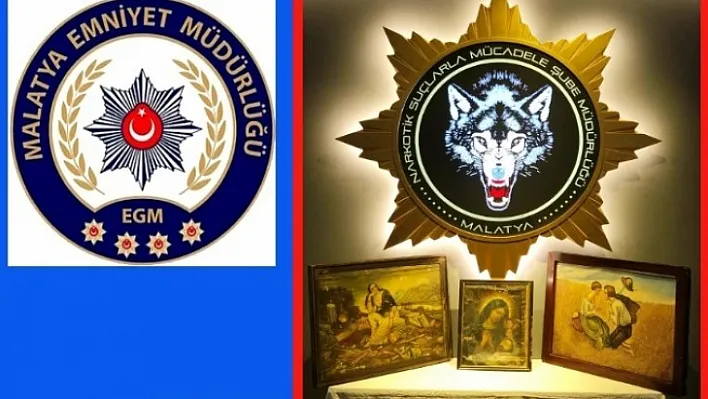 ' Hz İsa ve Hz Meryem' temalı tablo ele geçirildi!