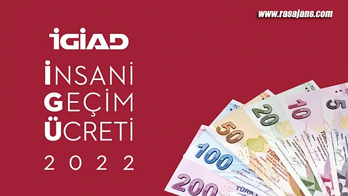 İgiad'ın 2022 Yılı İnsani Geçim Ücreti (İgü) 5303 Tl