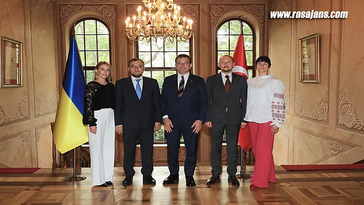İmamoğlu, Ukrayna Büyükelçisi'ni Ağırladı