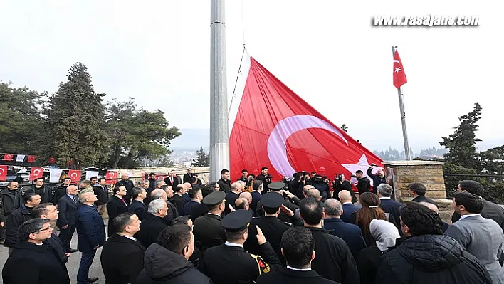 İstiklal Madalyası Şanlı Bayrağımızda Dalgalandı