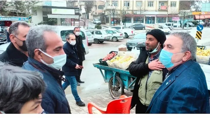 İYİ Parti Yeşilyurt İlçe Başkanı Memet Özcan Mullakasım ve Gündüzbey Esnafına ziyaret
