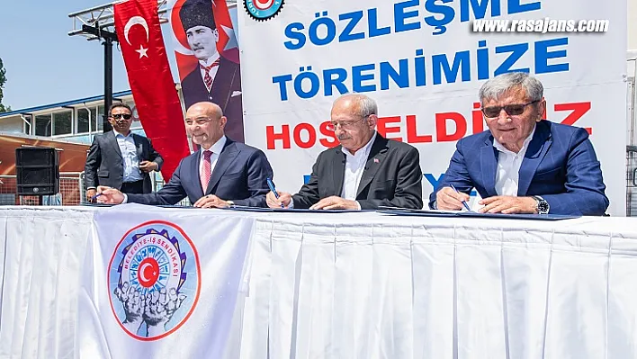 İzmir'de 5 bin 248 işçiyi sevindiren TİS imzası