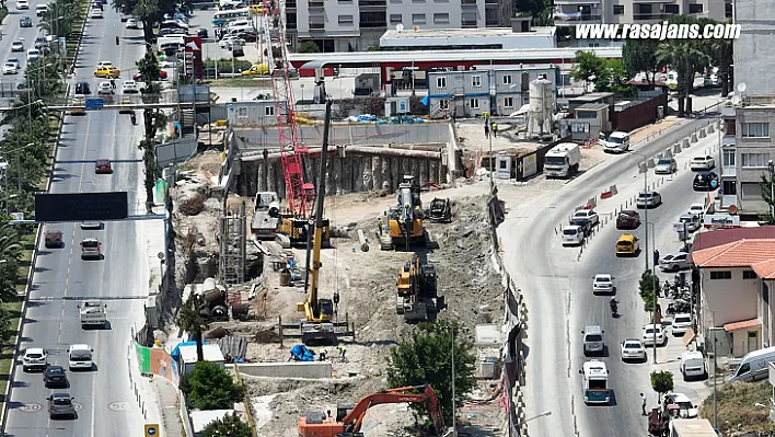 İzmir'in tarihi yatırımı hızla ilerliyor Buca Metrosu tam gaz