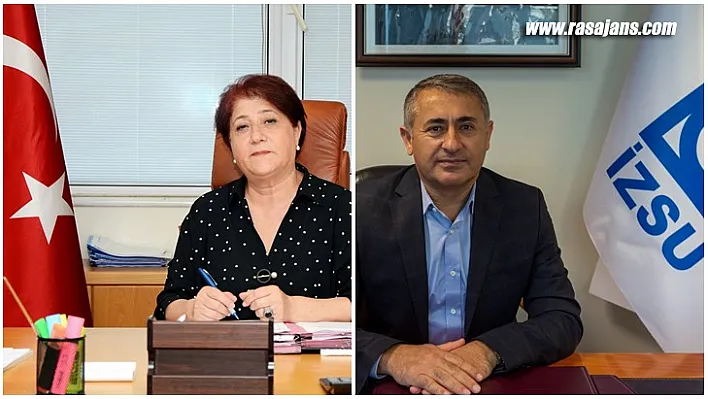 İZSU Genel Müdürlüğü'nde bayrak değişimi