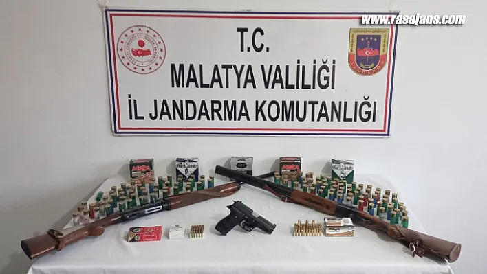 Jandarma'dan Doğanyol'da Silah Operasyonu