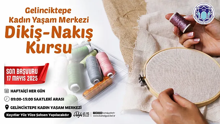 Kadınlara Güç Veren Merkez: Gelinciktepe'de Kurslar Başladı!