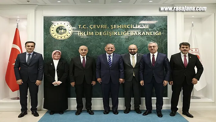 Kahramanmaraş Heyetinden Bakan Özhaseki'ye Ziyaret