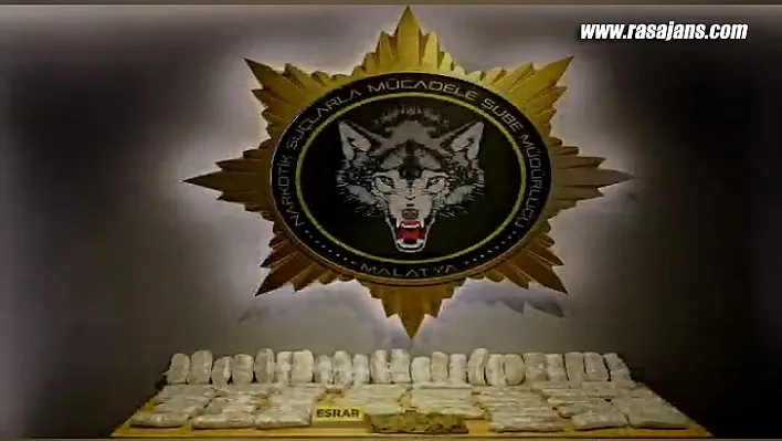 Kamyonla Esrar Sevkiyatına Narkotik Baskını