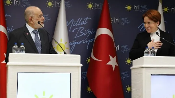 Karamollaoğlu, Meral Akşener'i ziyaret etti